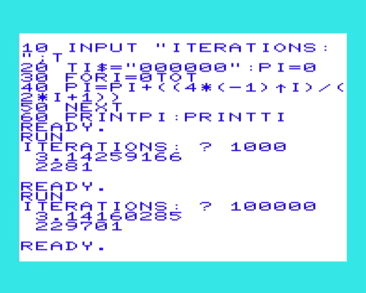 1000 took around 38 seconds and 100000 took approximately 64 minutes