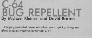 This title is on the previous page from the listing, ahh the limits of print magazines