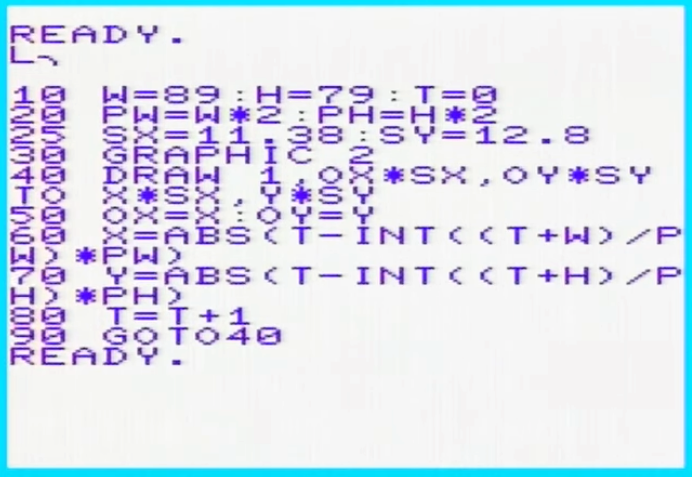 Screenshot from the 8 Bit Show and Tell Video