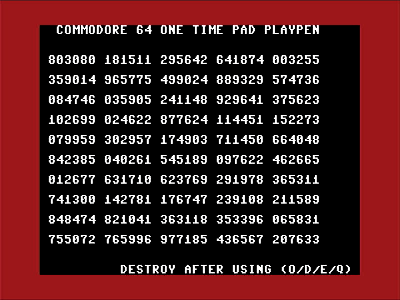 This is the set of codes we’ll use for this article. Remember to never reuse these