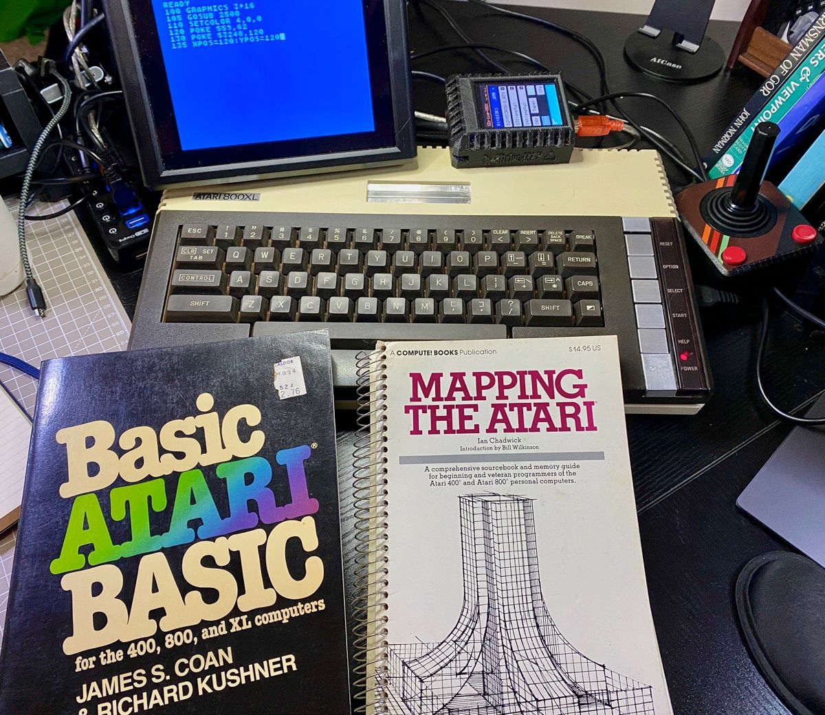 A week of diving a little deeper into my Atari 800XL