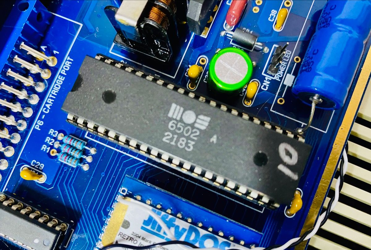 A little more speed from the 6502