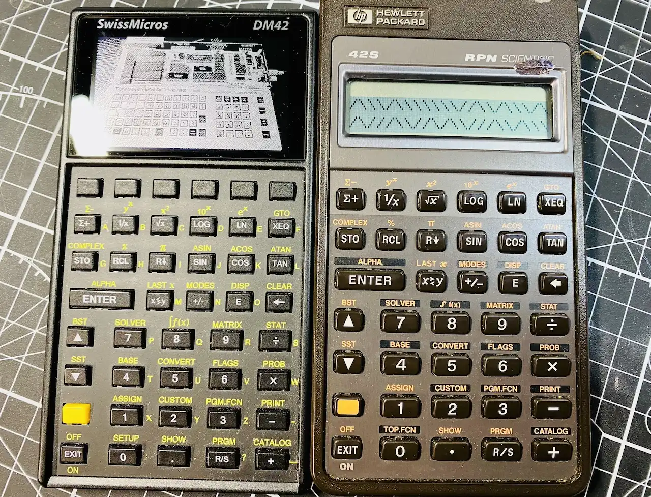 10 PRINT on the HP-42s