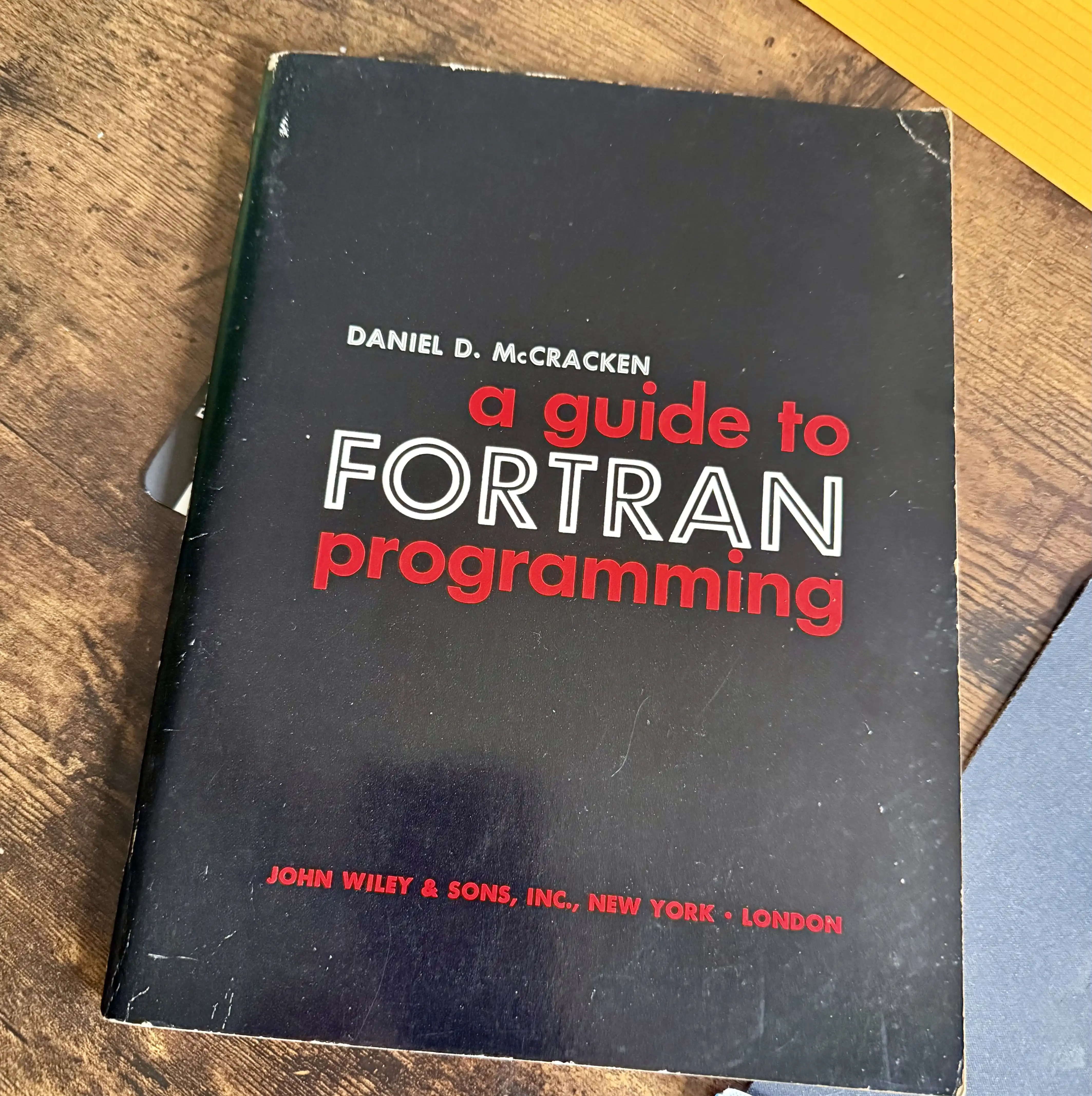 FORTRAN Book from 1962