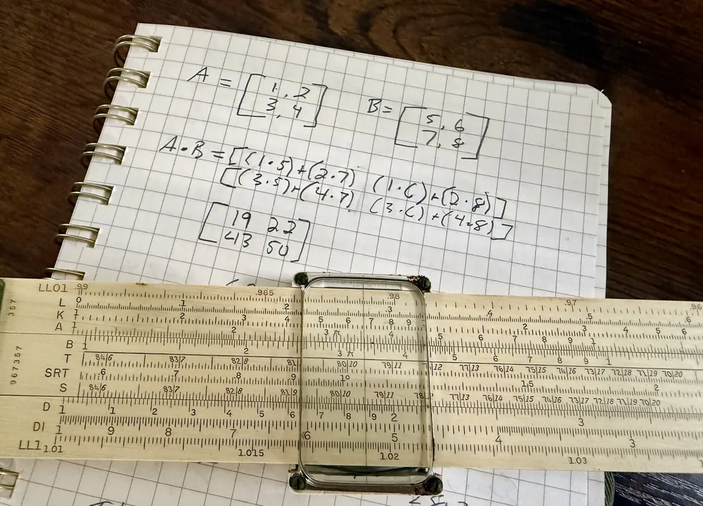 Matrix Math on a Commodore 64