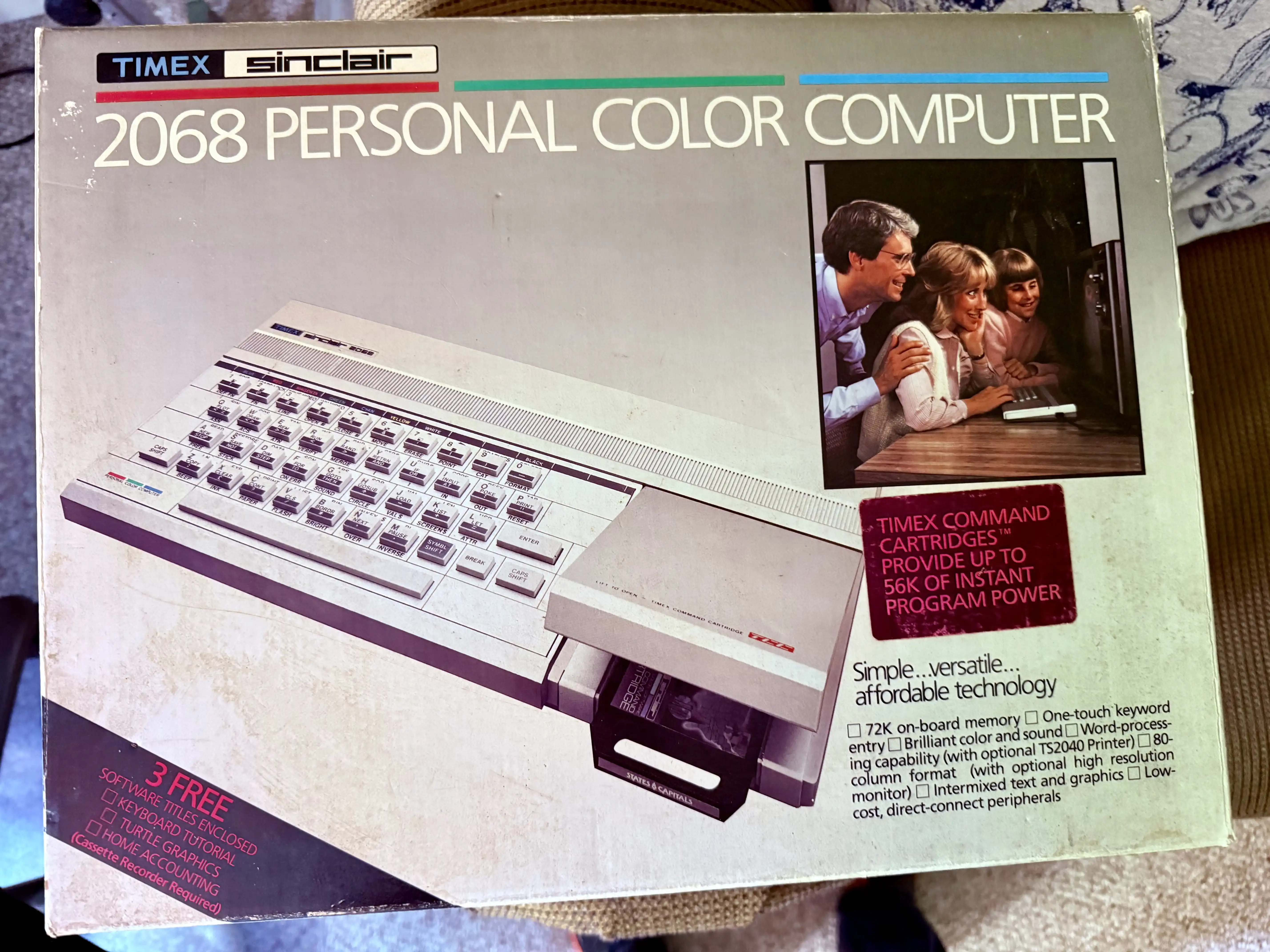 Fixing a Timex Sinclair 2068 and Porting the Bond Maze